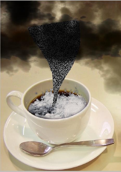 Creation of Storm in a cup: Step 8